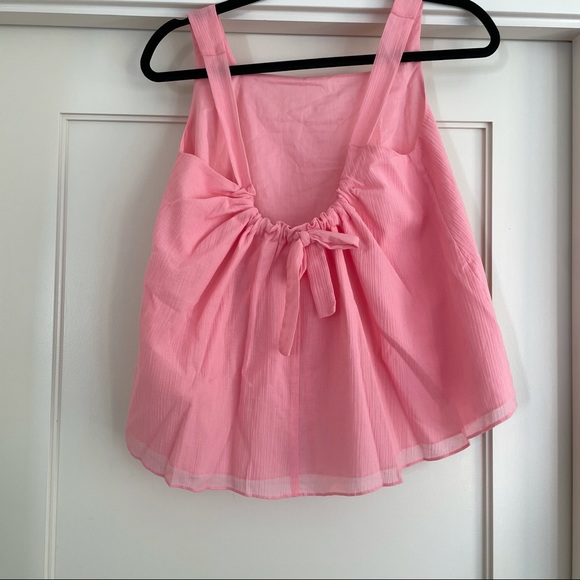 NWT Club Monaco McCarren Tie-Back Cotton Tank - Picture 7 of 10